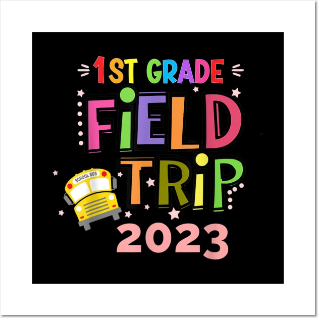 I'm Just Here For The Field Trip 2023 Wall Art by lunacreat